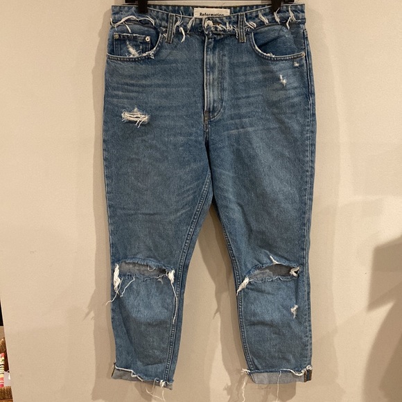 Reformation Julia Jean in Savu Wash Size 29 - Picture 3 of 8